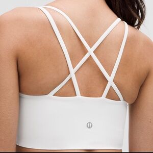 lululemon Like a Cloud Longline Bra White 6
